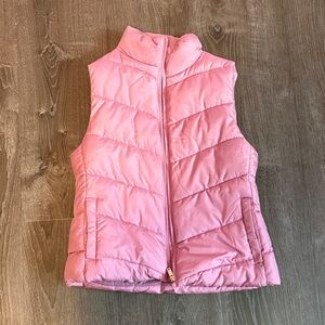 New York & Company Pink Puffer Vest
